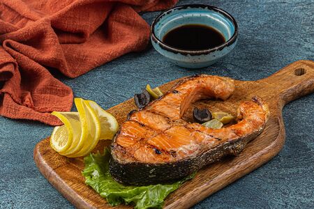 Стейк из форели