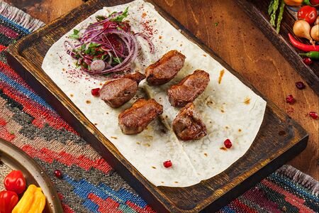 Шашлык из бараньей мякоти