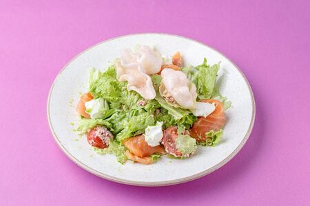 Слабосоленая семга