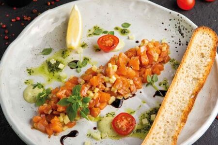 Тартар из лосося