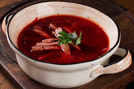 Борщ с телятиной