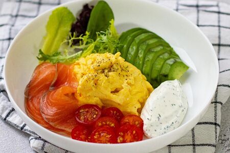 Кето завтрак