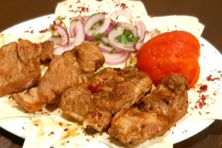Шашлык из мякоти баранины