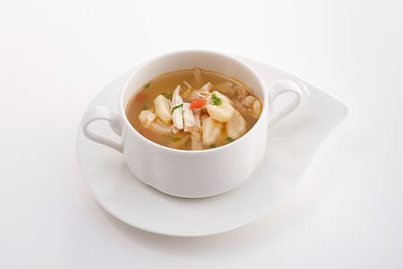 Куриный суп с ньокками