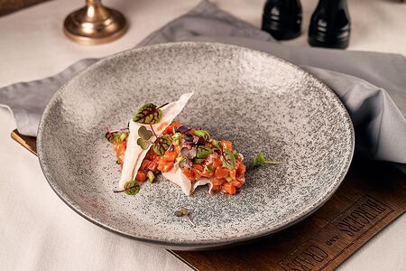 Тартар из лосося