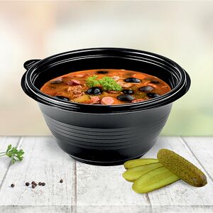 Солянка с копчёностями