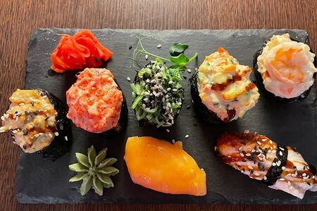 Гункан Сливочная креветка