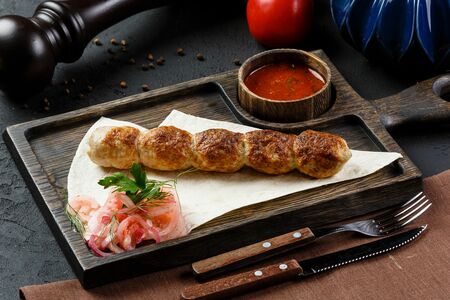 Люля-кебаб из цыпленка