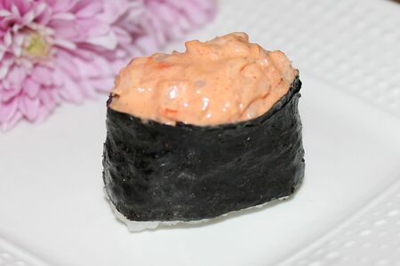 Гункан Спайси с креветкой