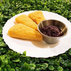 Сулугуни жареный панировке