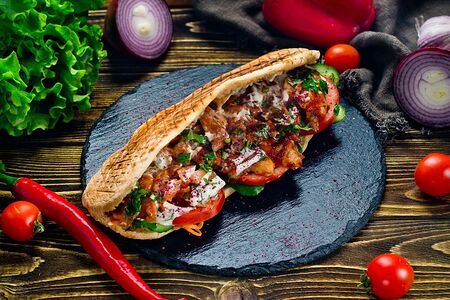 Донар с курицей