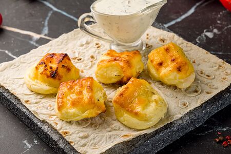 Жареный сулугуни