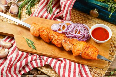 Шашлык из индейки