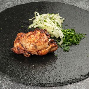 Куриное бедро на мангале