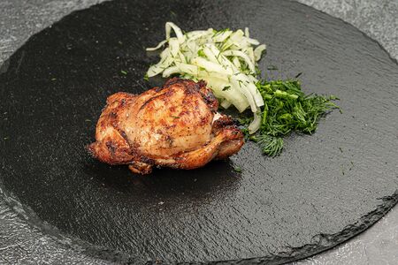 Куриное бедро на мангале