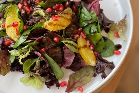 Салат с печенью