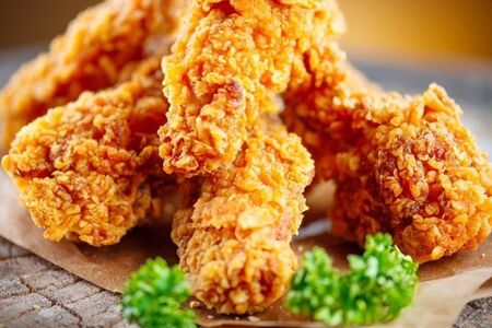 Крылышки в панировке