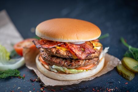 Бекон Бургер Двойной