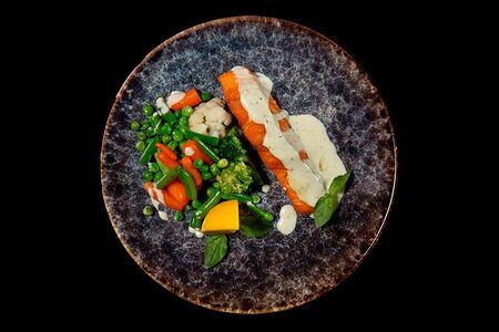 Стейк лосося