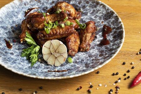 Куриные крылышки BBQ