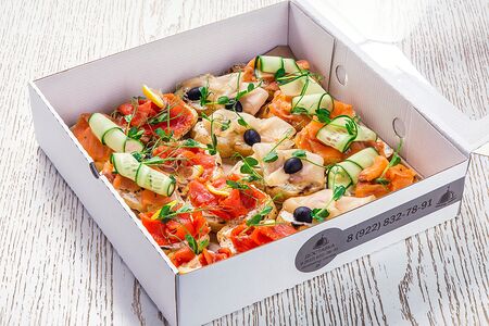 Бокс рыбных брускетт