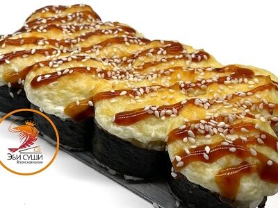 Вулкан с лососем и тунцом