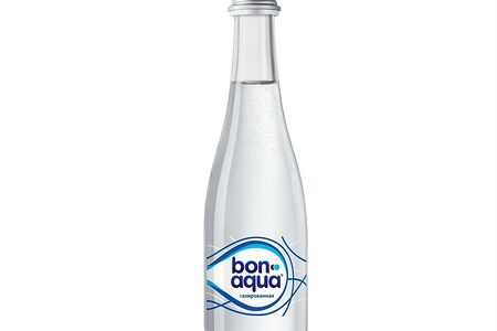 Вода газированная BonAqua в стекле