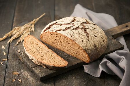 Хлеб Ржаной Подовый бездрожжевой