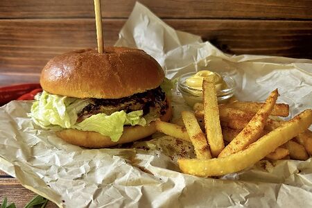 Веганский бургер