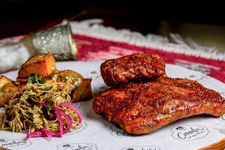 Свиные ребра с джонджоли