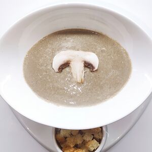 Крем-суп из шампиньонов