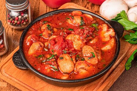 Чашушули из грибов