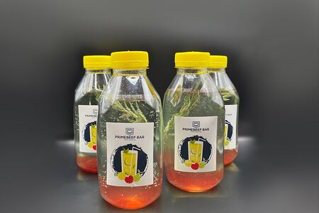 Лимонад Малина-Базилик