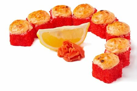 Запеченный с лососем