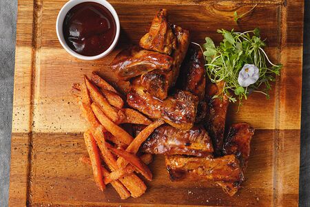 Свиные ребра BBQ
