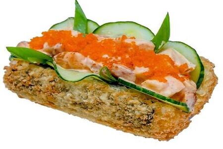 Ход-Дог Ролл С Масляной Рыбой