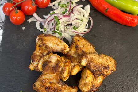 Шашлык из куриных крыльев