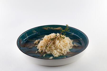 Рис басмати с тимьяном и чесноком