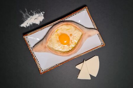 Аджарский с курицей и грибами