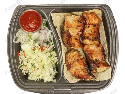 Мякоть свинины на углях (гарнир2)