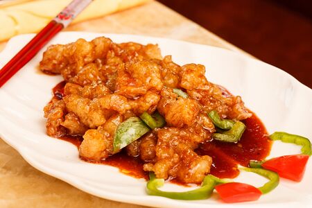 Филе минтая в соевом соусе