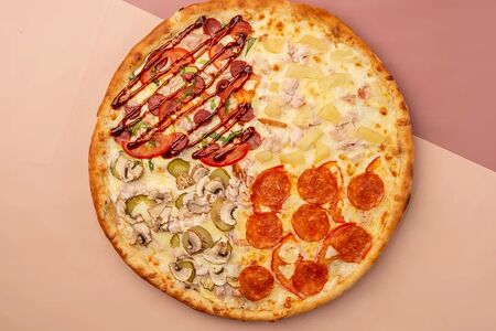 Мини-пицца Четыре сезона