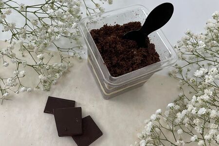 Десерт Шоколадно-банановый в стакане