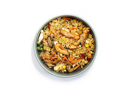 Рис с курицей