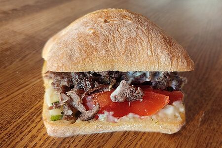 Kebab в чиабатте с говядиной