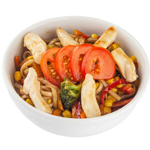 Лапша с курицей