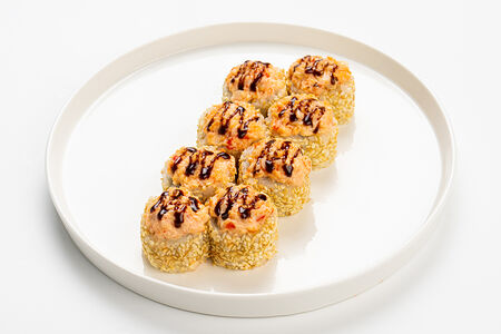 Запеченный ролл Чили креветка