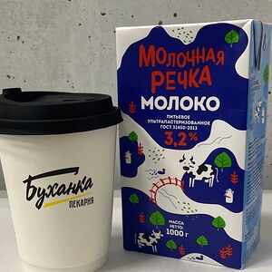 Кофе Американо с молоком