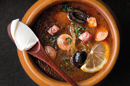 Солянка мясная