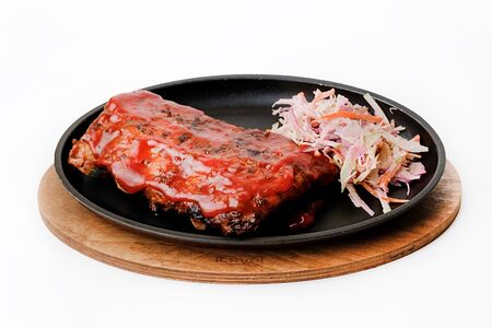 Свиные ребра гриль